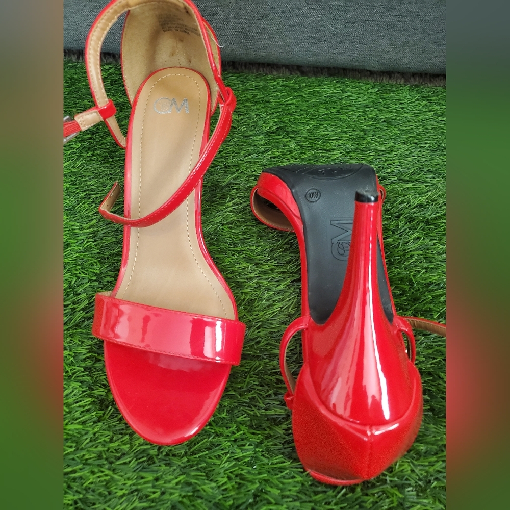 Open toe heels